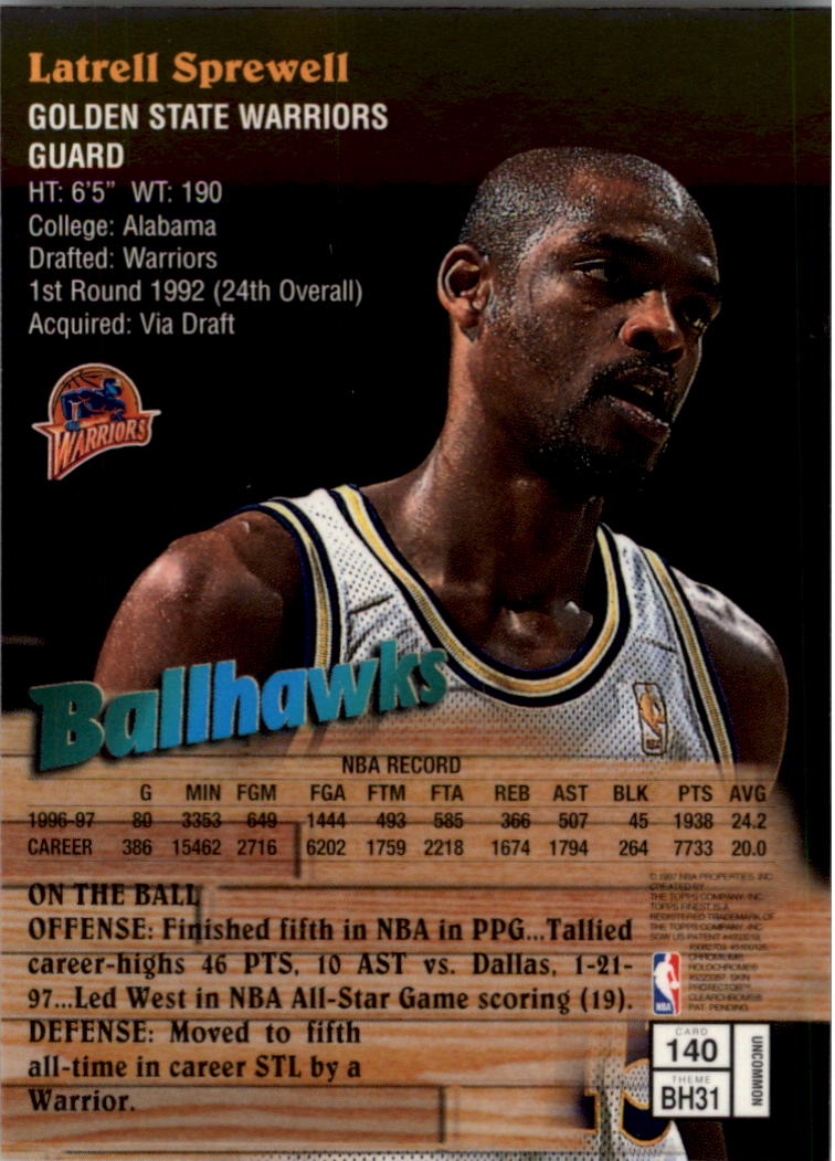 1997-98 Finest Basketball Card Pick (Base) 102-315 - Picture 75 of 361