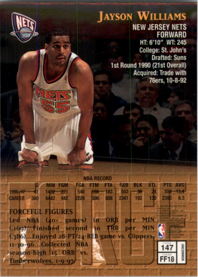 1997-98 Finest Basketball Card Pick (Base) 102-315 - Picture 87 of 361