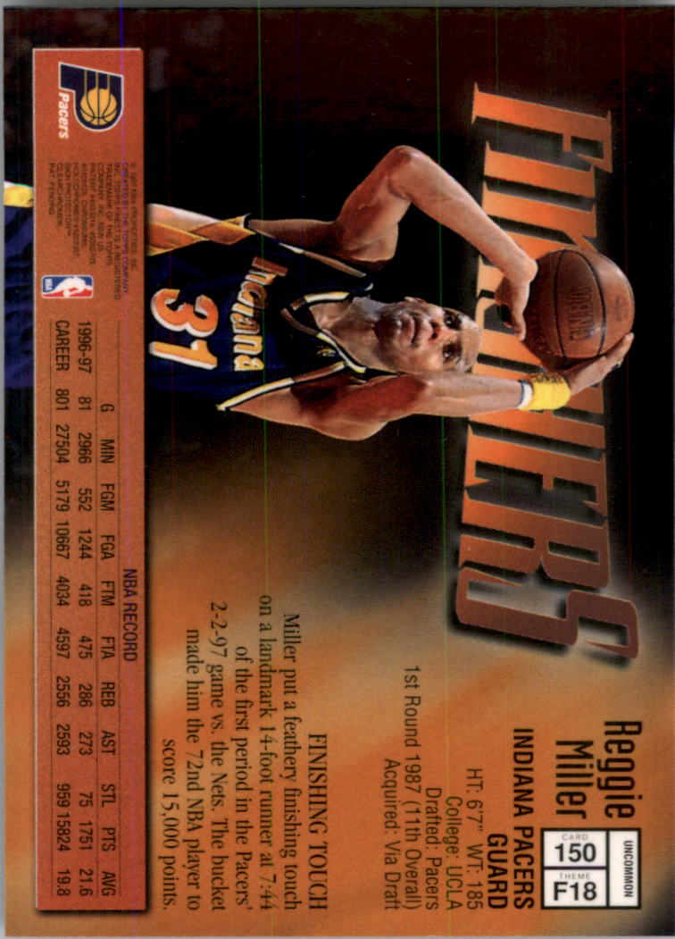 1997-98 Finest Basketball Card Pick (Base) 102-315 - Picture 93 of 361