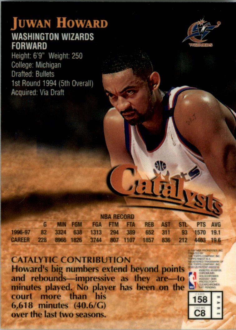 1997-98 Finest Basketball Card Pick (Base) 102-315 - Picture 107 of 361