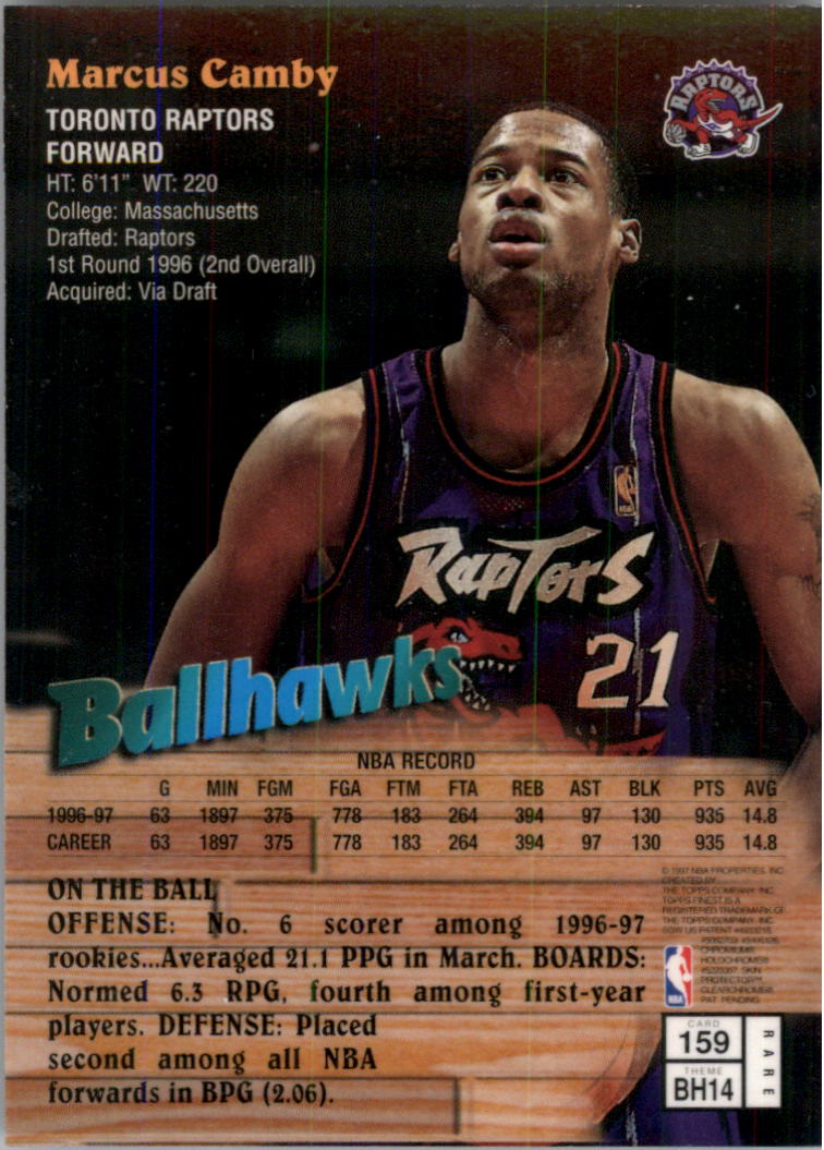 1997-98 Finest Basketball Card Pick (Base) 102-315 - Picture 109 of 361
