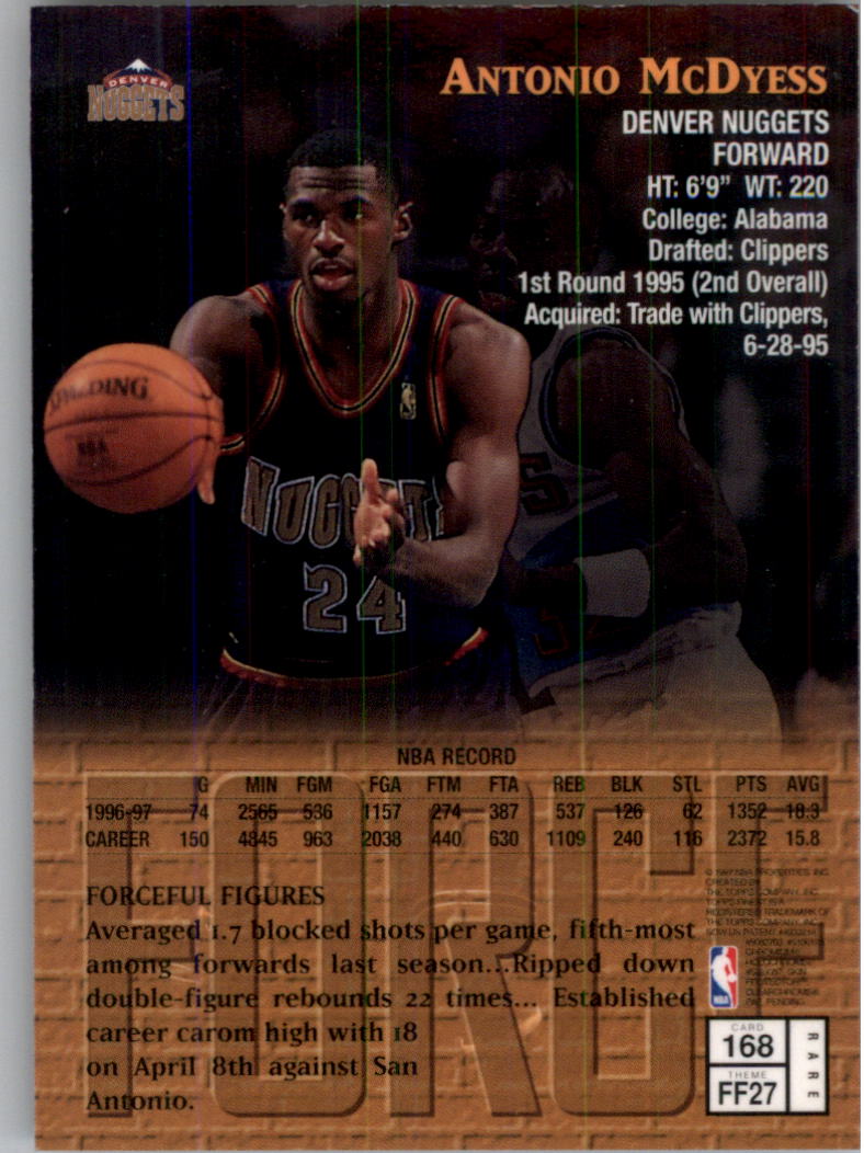 1997-98 Finest Basketball Card Pick (Base) 102-315 - Picture 125 of 361