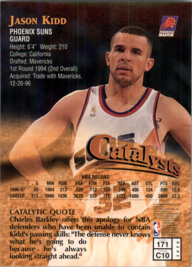 1997-98 Finest Basketball Card Pick (Base) 102-315 - Picture 130 of 361