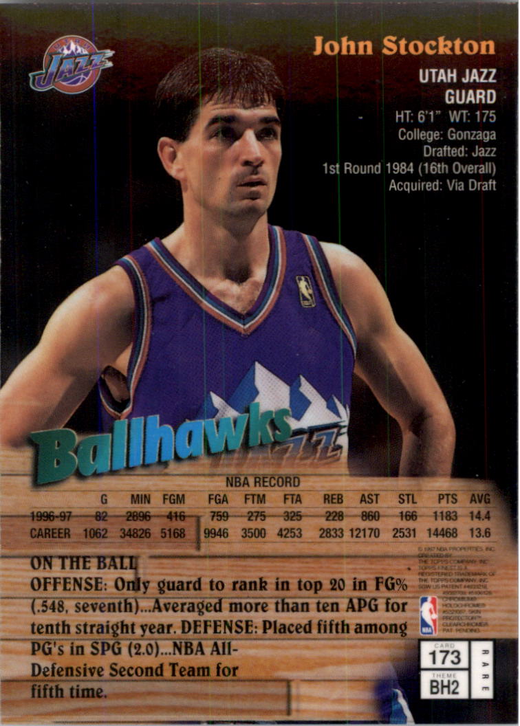 1997-98 Finest Basketball Card Pick (Base) 102-315 - Picture 134 of 361