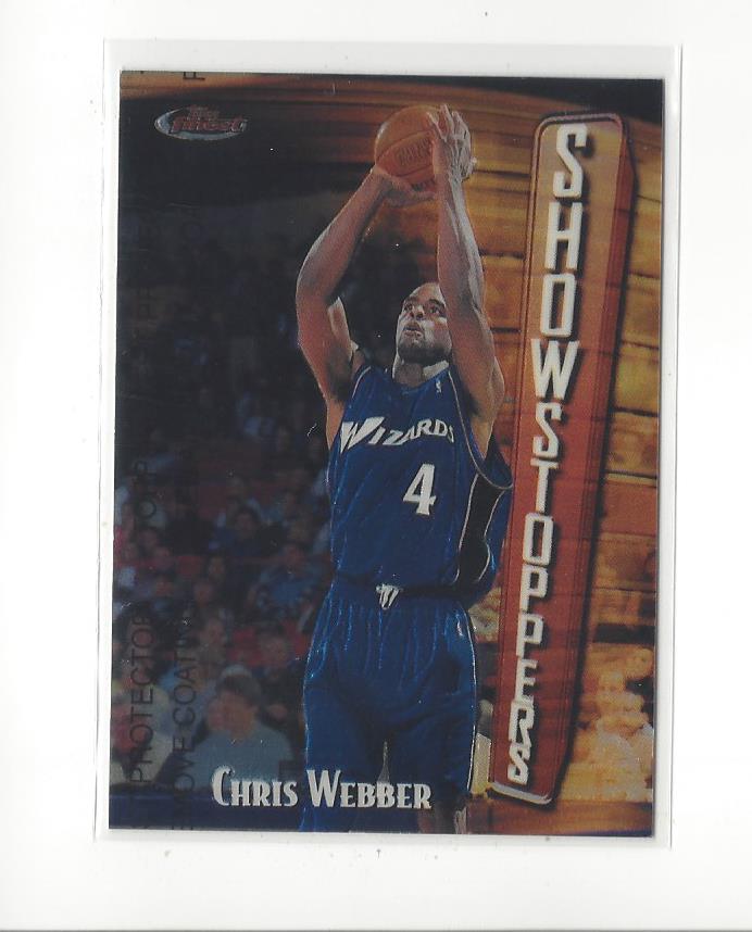 1997-98 Finest #259 Chris Webber B