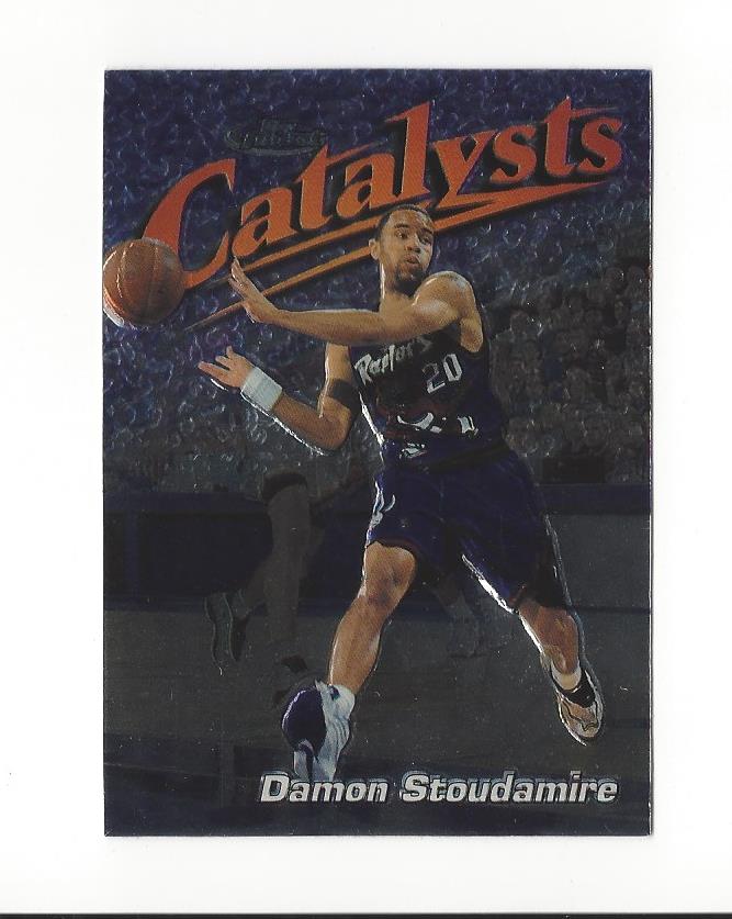 1997-98 Finest Embossed #138 Damon Stoudamire S