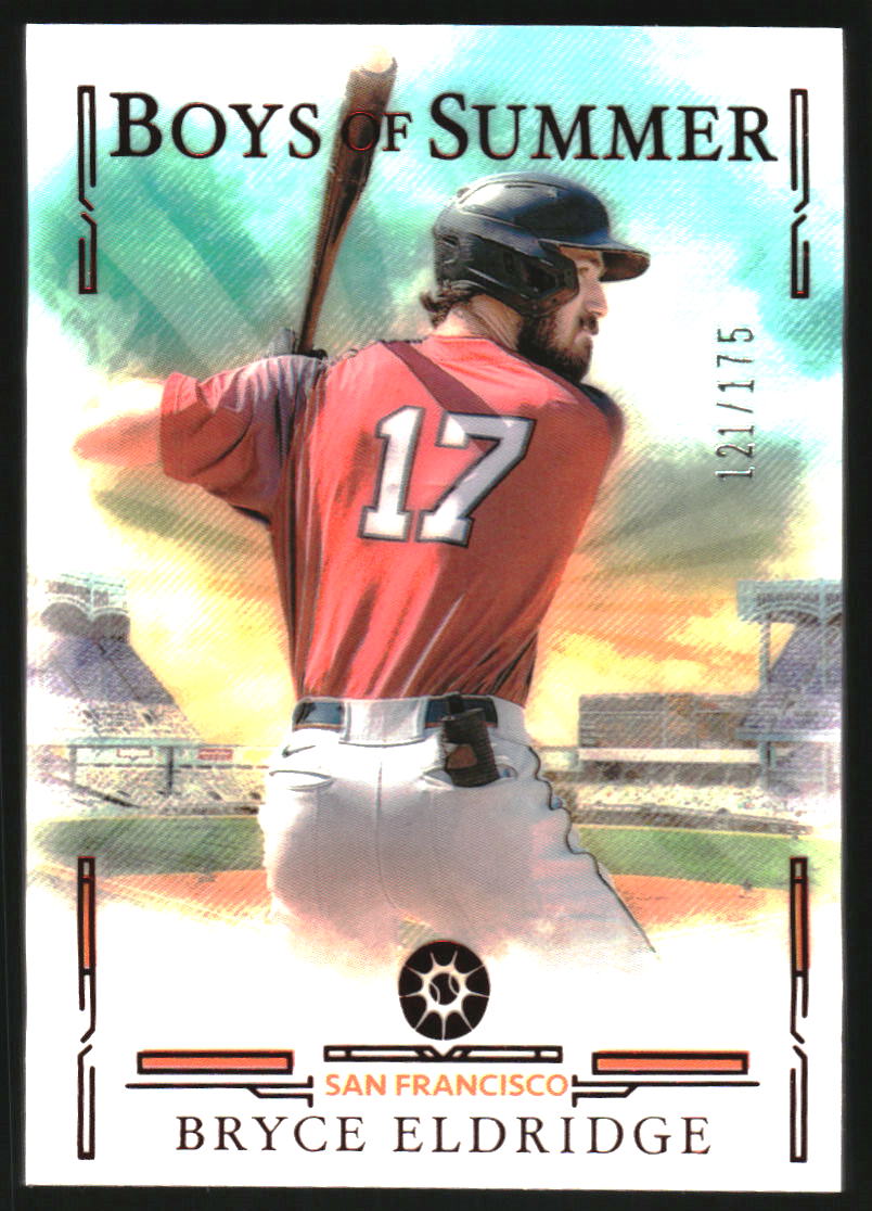 2025 Panini Boys of Summer Red #58 Bryce Eldridge /175
