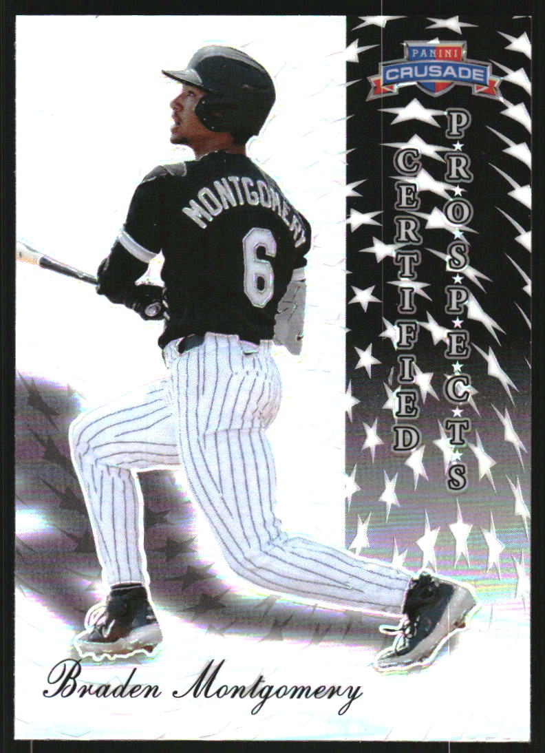 2025 Panini Crusade Certified Prospects #30 Braden Montgomery