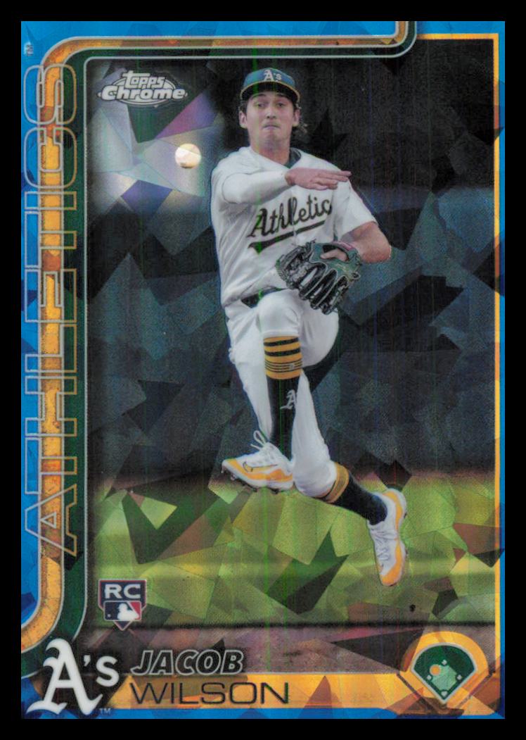 2025 Topps Chrome Sapphire #96 Jacob Wilson RC - NM-MT