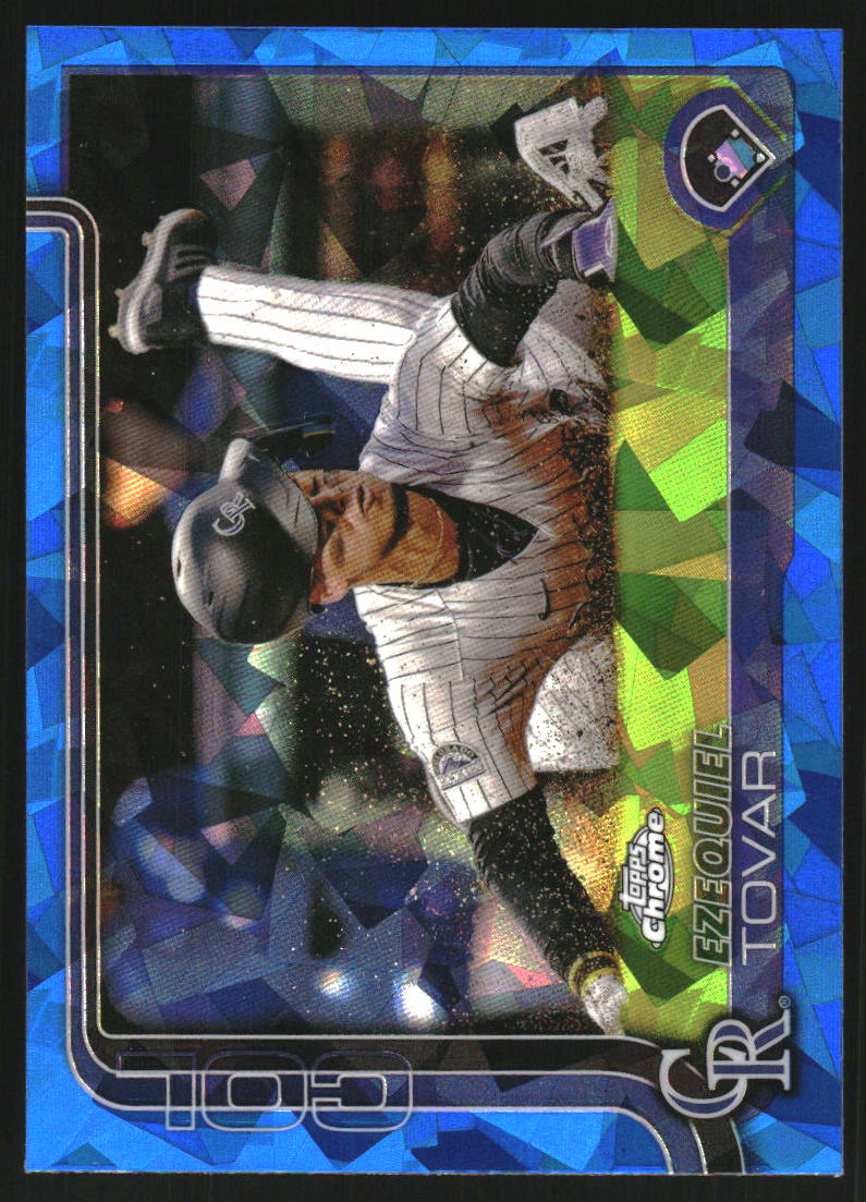 2025 Topps Chrome Sapphire #154 Ezequiel Tovar