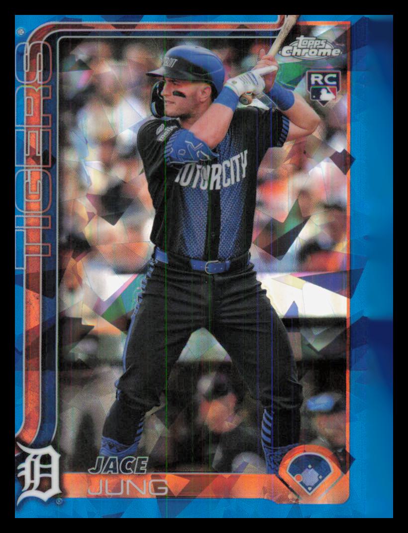2025 Topps Chrome Sapphire #225 Jace Jung RC