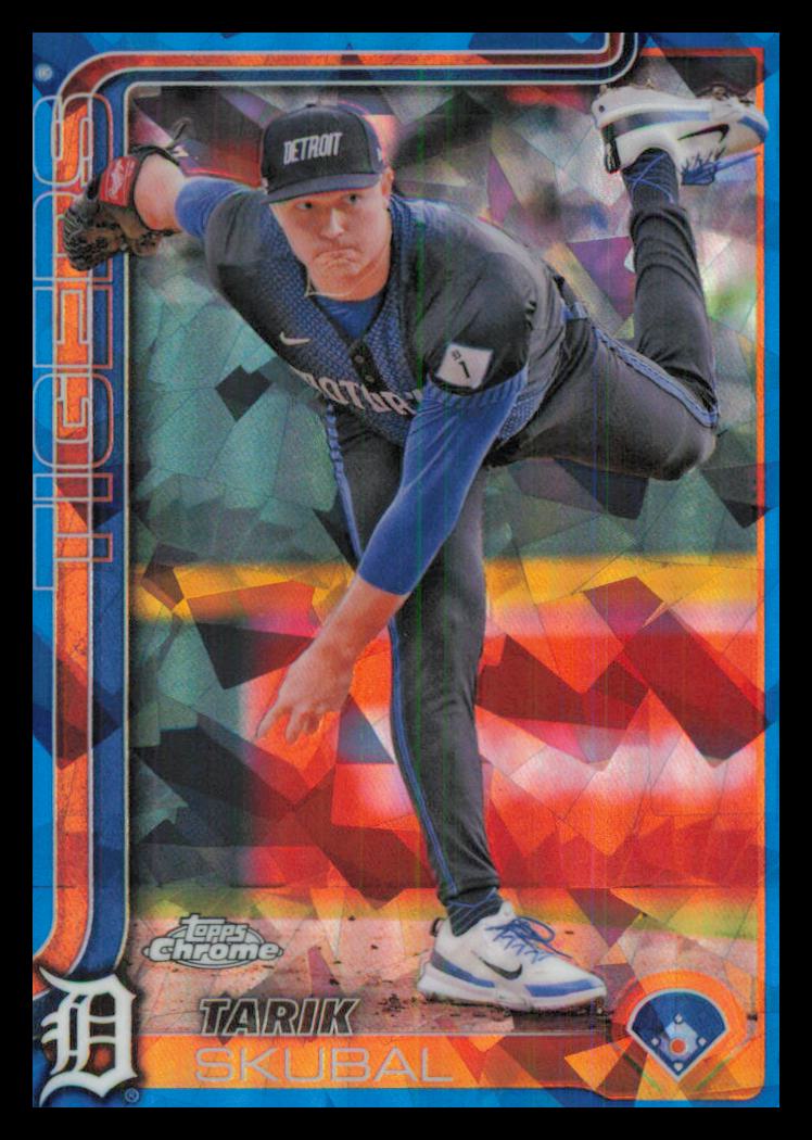 2025 Topps Chrome Sapphire #258 Tarik Skubal