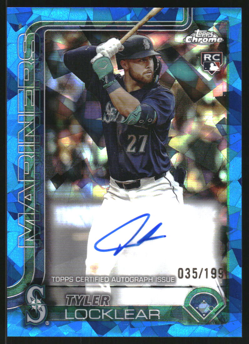 2025 Topps Chrome Sapphire Rookie Autographs #RATL Tyler Locklear