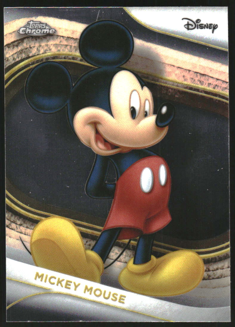 2025 Topps Chrome Disney #1 Mickey Mouse on Fanatics Collect