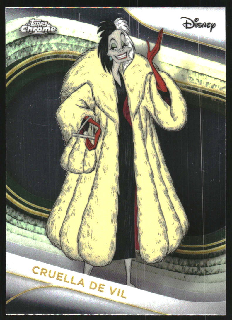 2025 Disney Lorcana Fabled Enchanted Foil Cruella De Vil Style