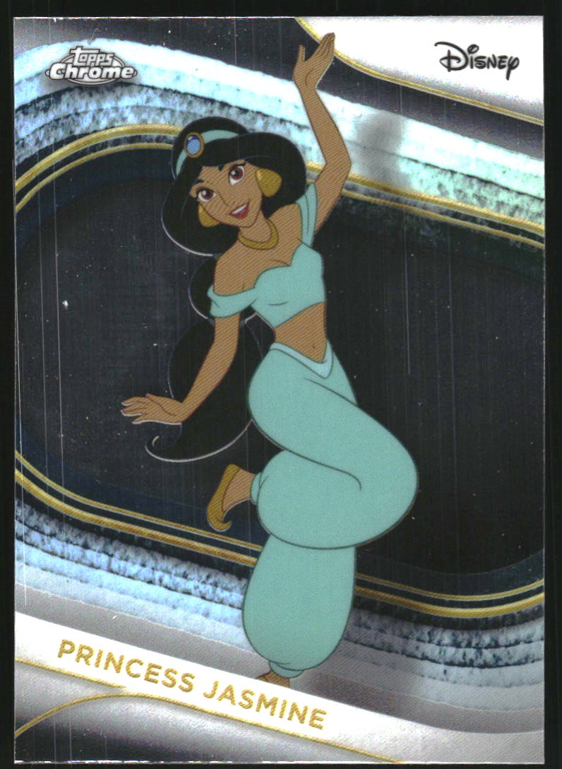 2025 Topps Chrome Disney Yellow Mini-Diamonds Refractor Princess
