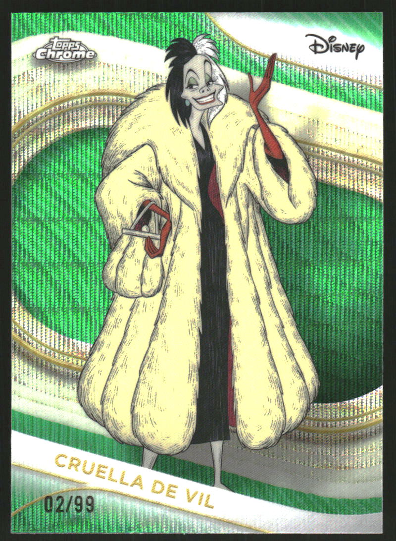 2025 Disney Lorcana Fabled Enchanted Foil Cruella De Vil Style