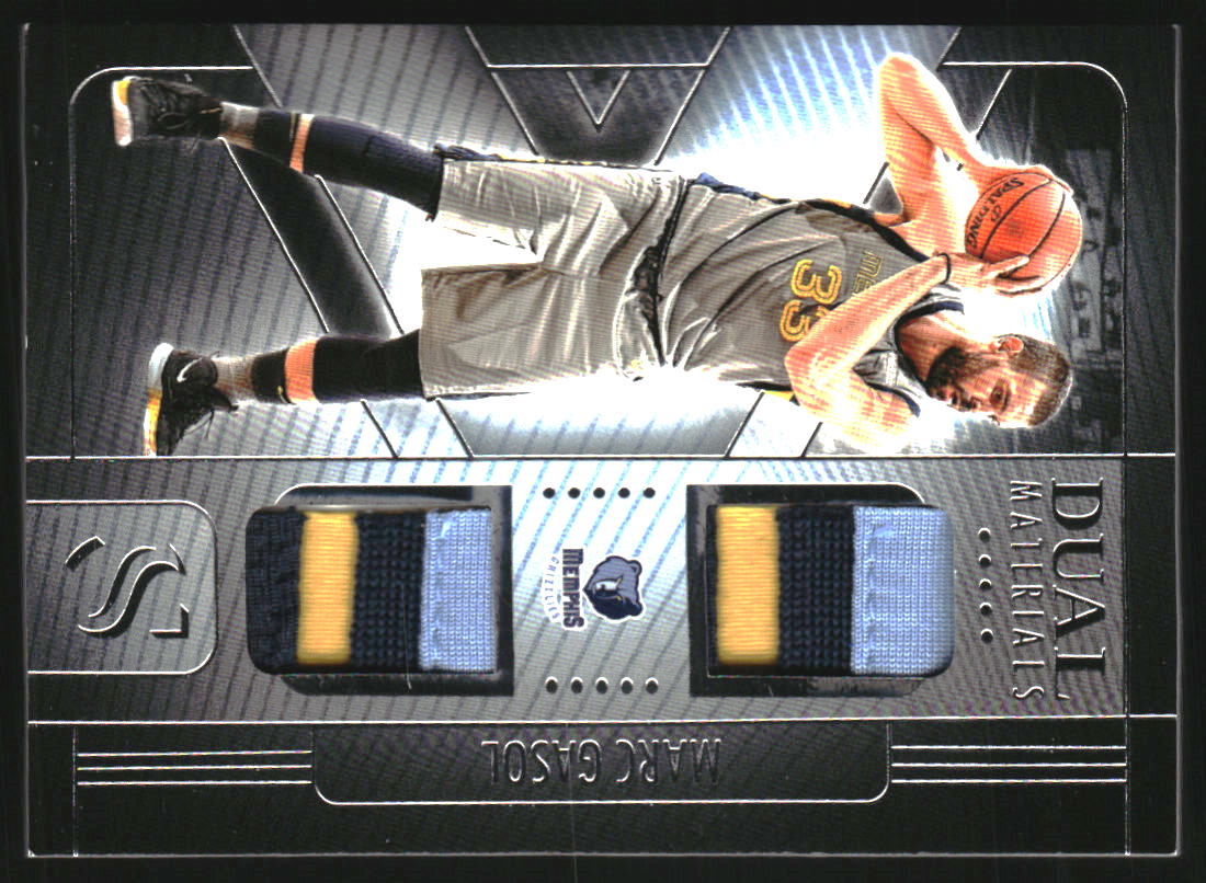 2024-25 Panini Silhouette Dual Materials #19 Marc Gasol