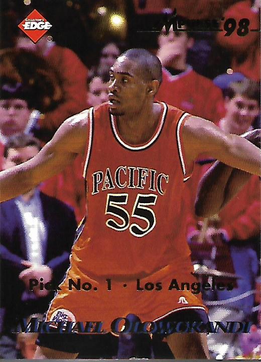 1998 Collector's Edge Impulse Parallel #56 Michael Olowokandi/Kobe Bryant