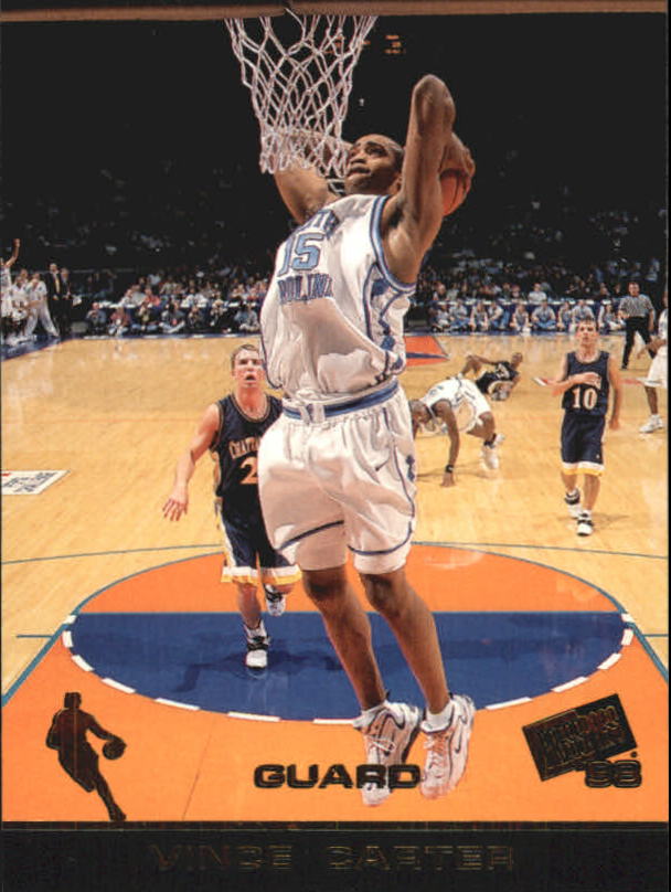 1998 Press Pass In The Zone #4 Vince Carter