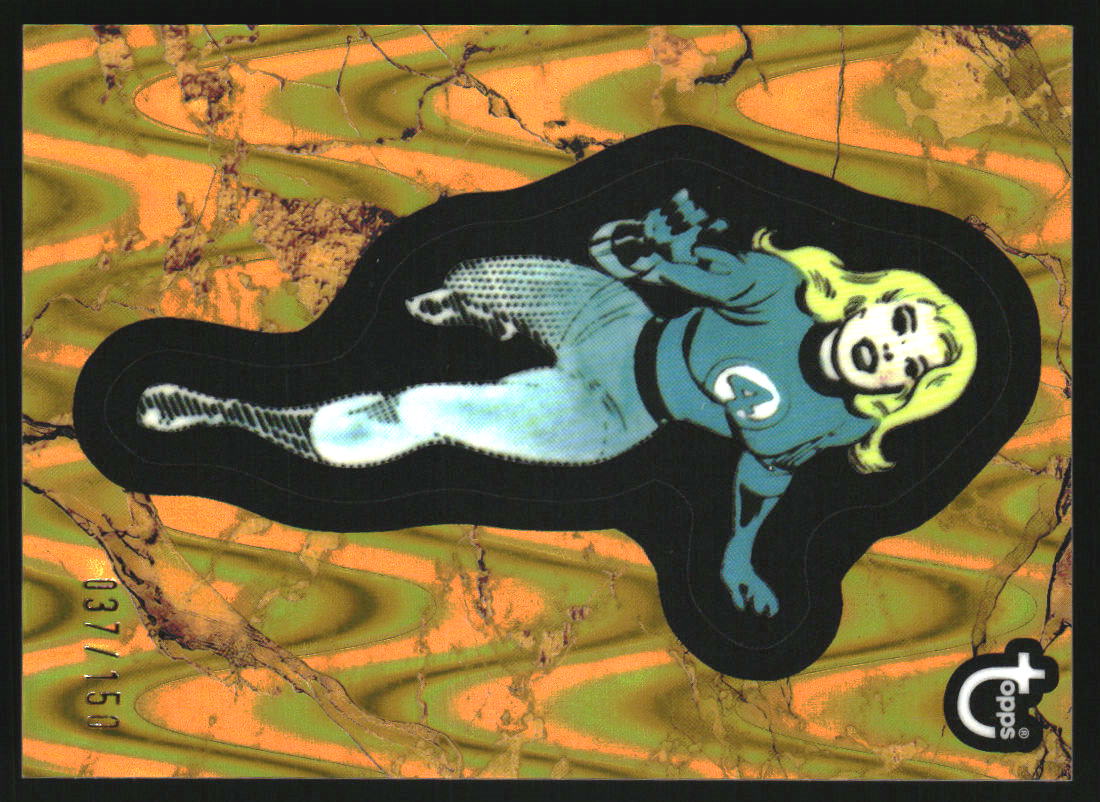 2025 Topps Chrome Marvel Sapphire Edition Red Invisible Woman /5 