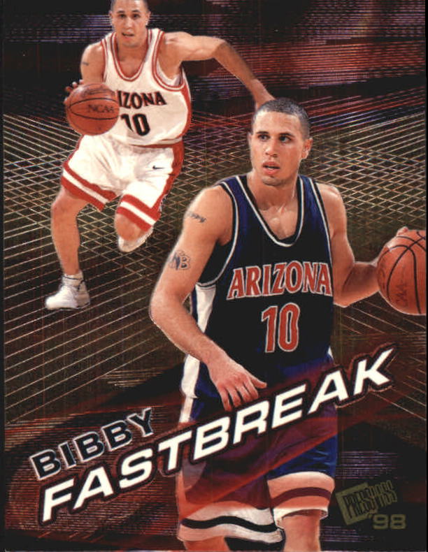 1998 Press Pass Fastbreak #FB3 Mike Bibby