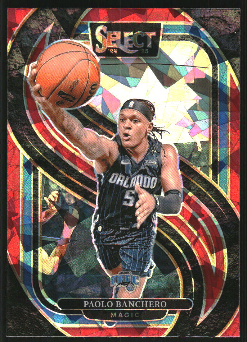 2024-25 Select Red Cracked Ice Prizms #158 Paolo Banchero