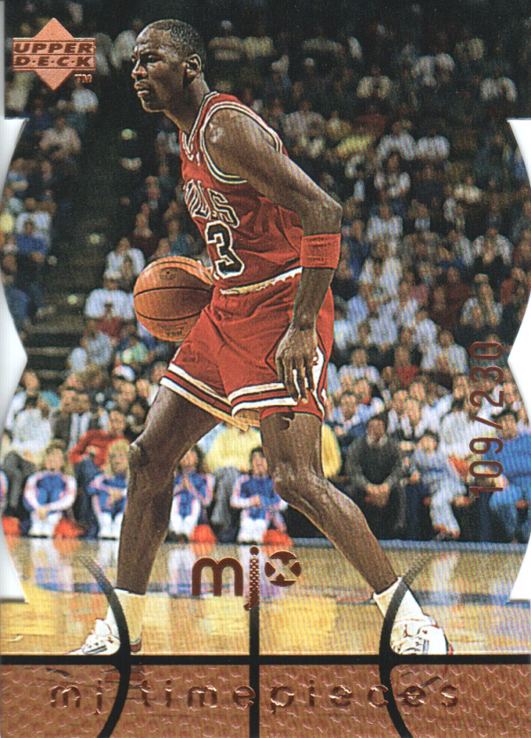 1998 Upper Deck MJx Timepieces Bronze #25 Michael Jordan - /230 