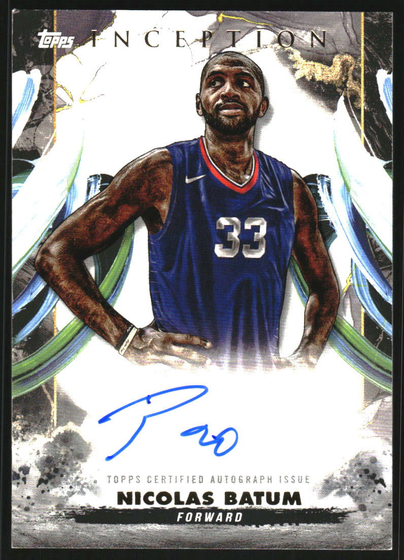 2024-25 Topps Inception Autographs #ACNB Nicolas Batum Auto