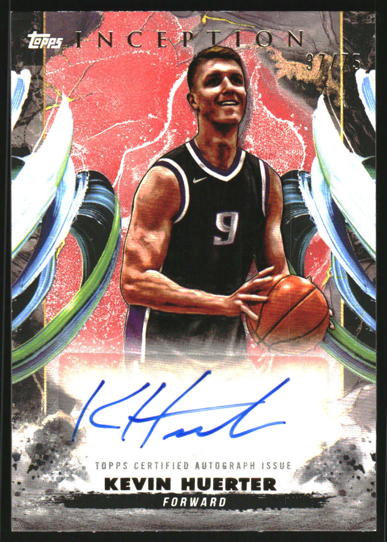 2024-25 Topps Inception Autographs Red #ACKH Kevin Huerter Auto /75