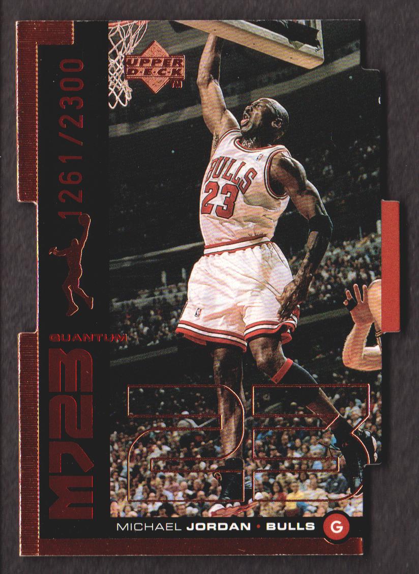 1998-99 Upper Deck MJ23 Bronze #M2 Michael Jordan - #'d 1261/2300 - NM-MT