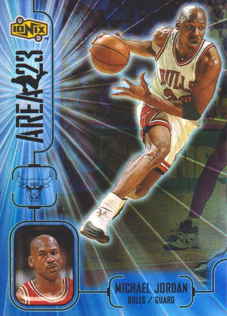 1998-99 UD Ionix Area 23 #A1 Michael Jordan - NM-MT