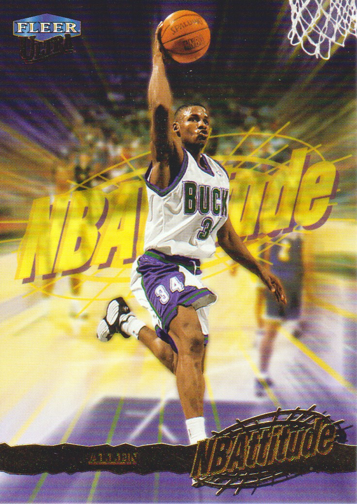 1998-99 Ultra NBAttitude #4 Ray Allen