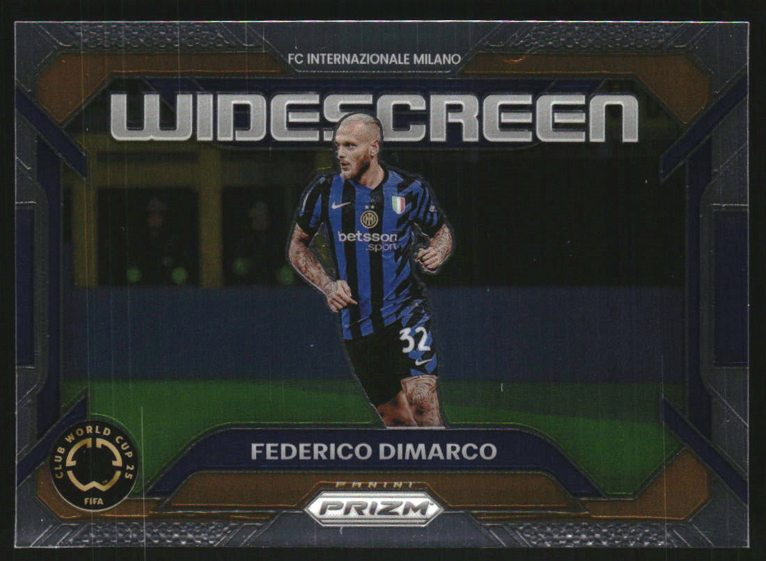 2025 Panini Prizm FIFA Club World Cup Widescreen #9 Federico Dimarco