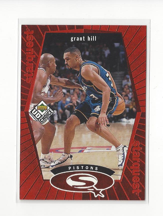 1998-99 UD Choice StarQuest Red #SQ8 Grant Hill