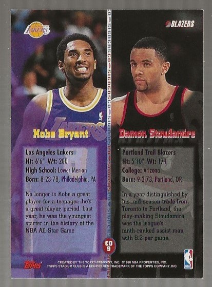 NBAカード Topps co-signer Kobe Damon auto 2022新発 www.clarity.pe