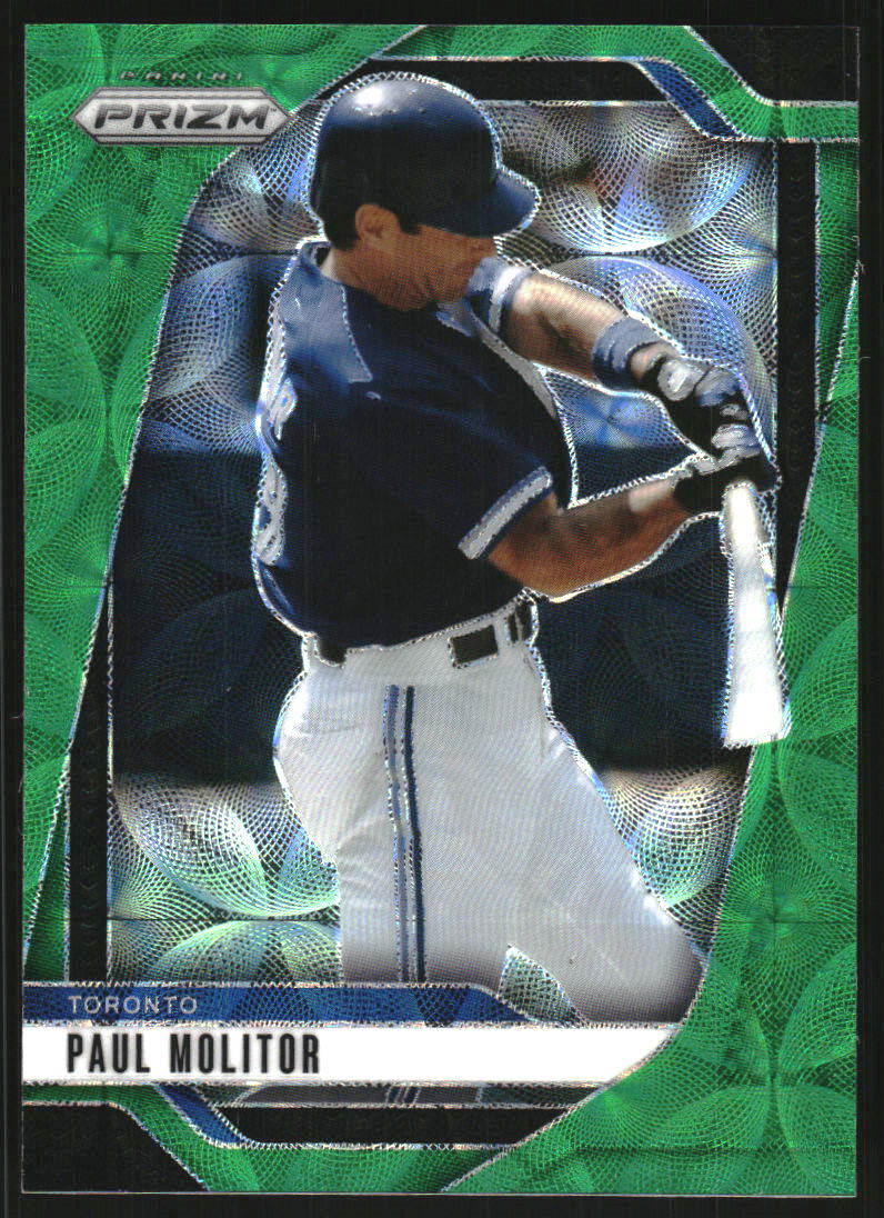 2025 Panini Prizm Prizms Green Scope #274 Paul Molitor /75