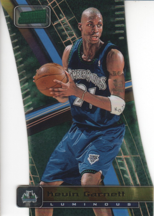 1998-99 Stadium Club Triumvirate #T3B Kevin Garnett Minnesota Timberwolves