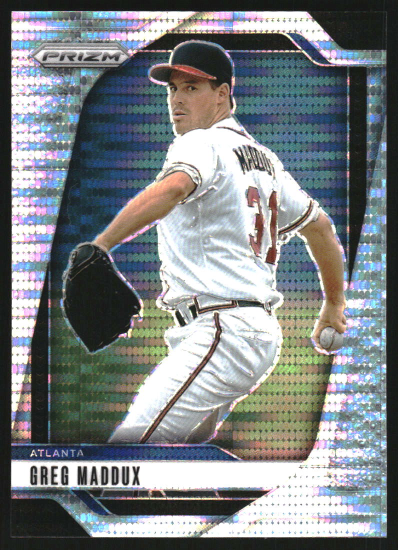 2025 Panini Prizm Prizms Pulsar #67 Greg Maddux