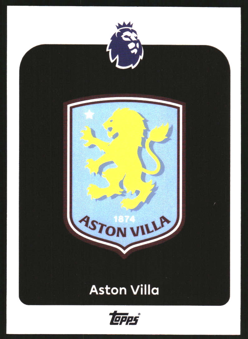 2025-26 Topps English Premier League #19 Aston Villa Badge