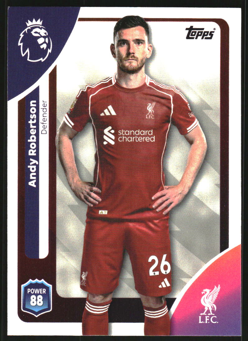 2025-26 Topps English Premier League #167 Andy Robertson