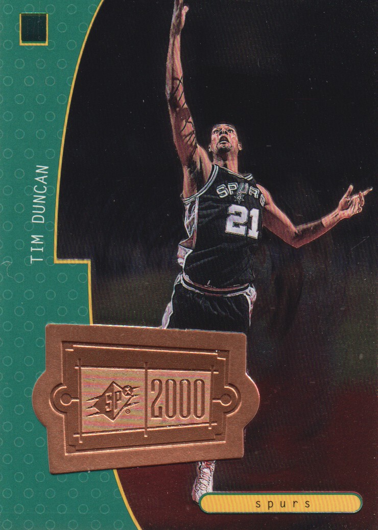 1998-99 SPx Finite #154 Tim Duncan SPx