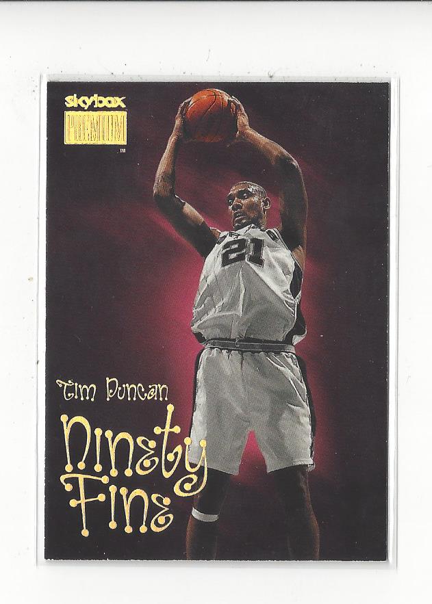Tim Duncan cards (1998-2016) Spurs - You Choose - Bild 13 von 294