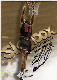1998-99 SkyBox Premium Autographics #19 Scott Burrell