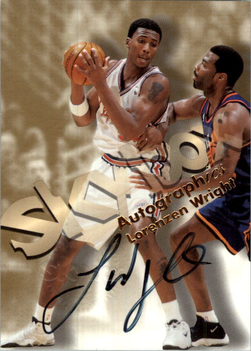1998-99 SkyBox Premium Autographics #139 Lorenzen Wright