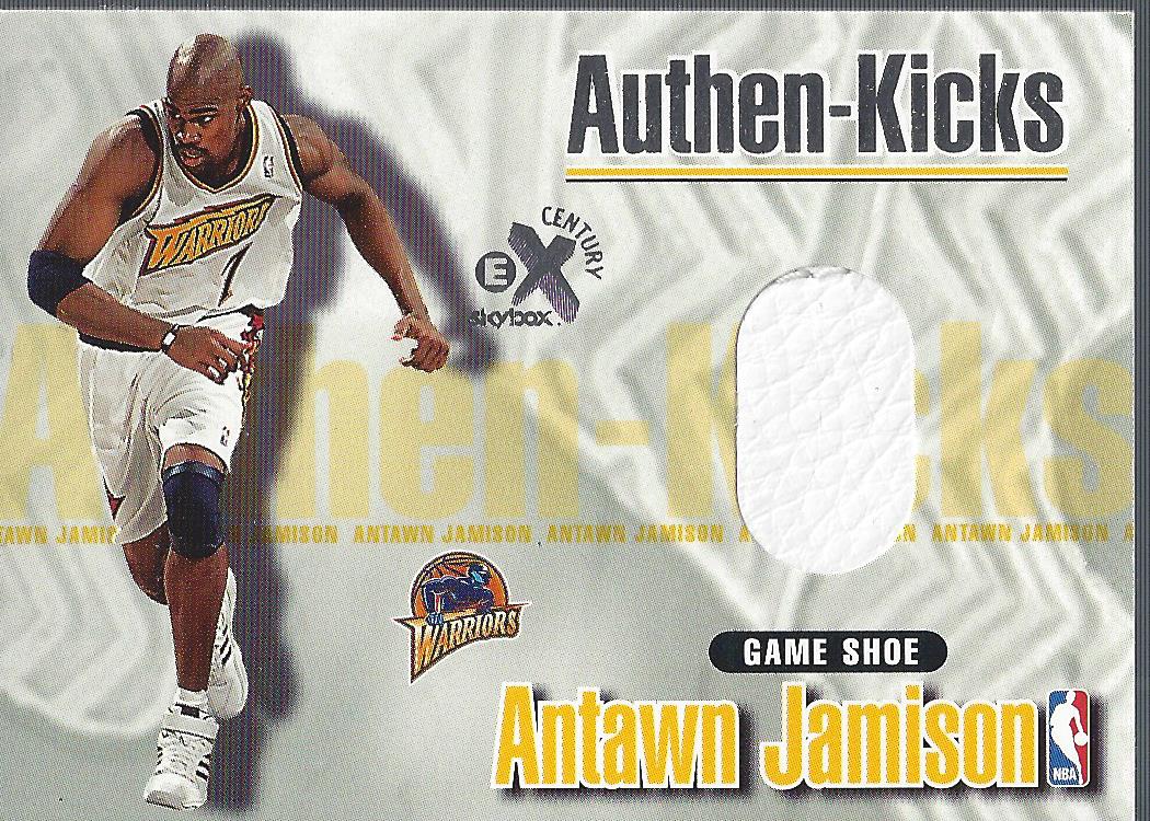 1998-99 E-X Century Authen-Kicks #1 Antawn Jamison/225