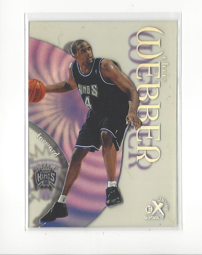 1998-99 E-X Century #40 Chris Webber