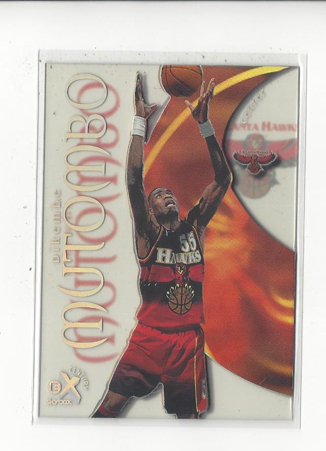 1998-99 E-X Century #50 Dikembe Mutombo