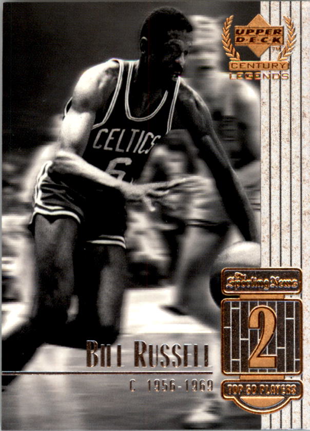 1999 Upper Deck Century Legends #2 Bill Russell