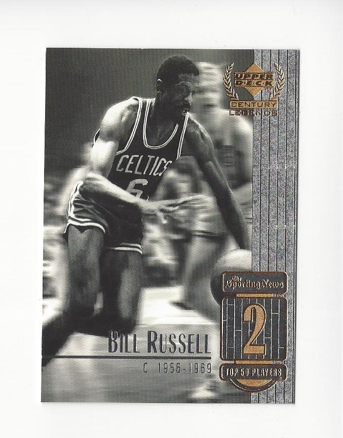 1999 Upper Deck Century Legends #2 Bill Russell